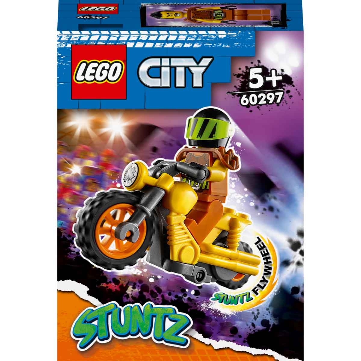 LEGO City Stuntz 60297 Demolition Stunt Bike Set Unisex, 5-7 Years