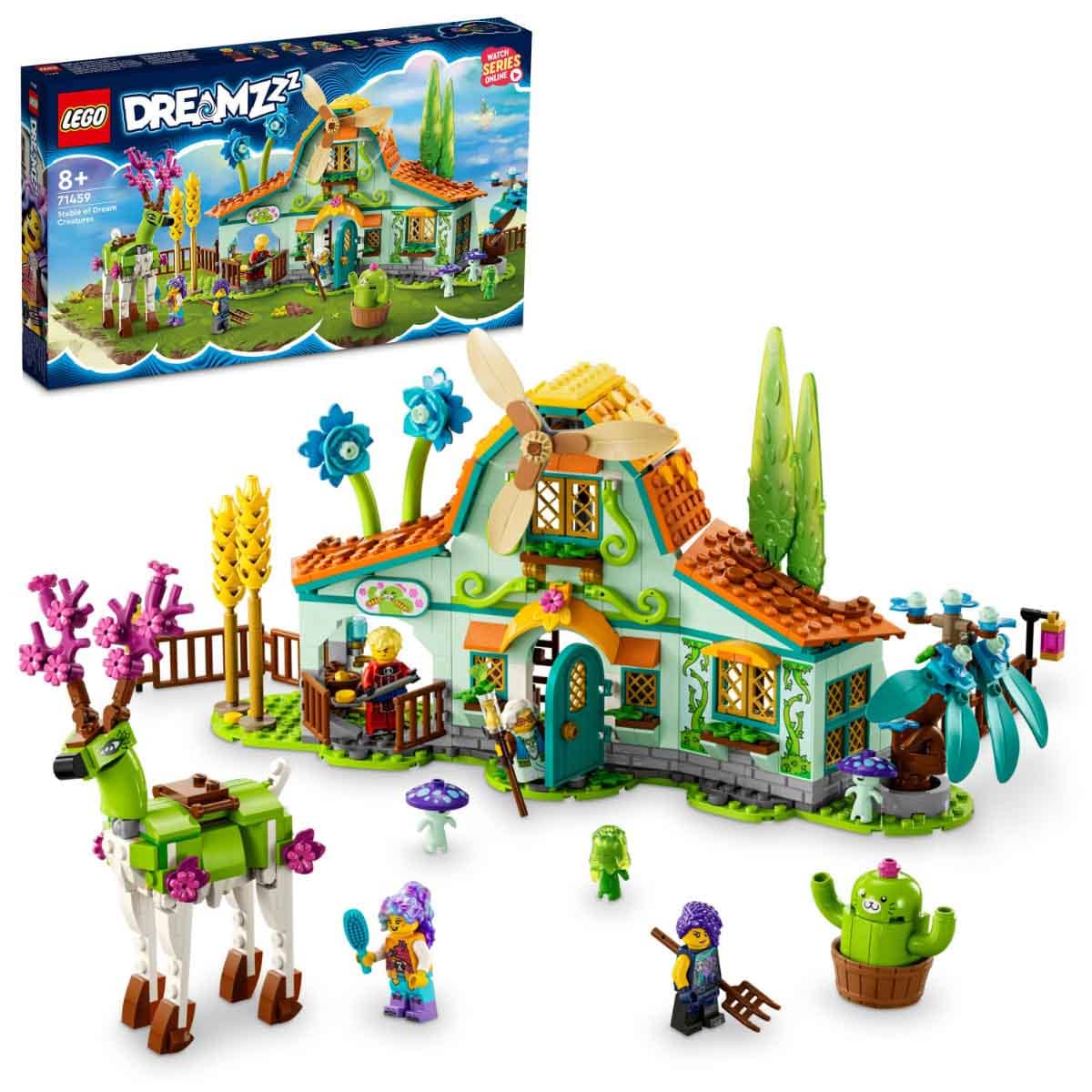 LEGO Dreamzzz 71459 Stable of Dream Creatures Set Unisex, 8-10 Years