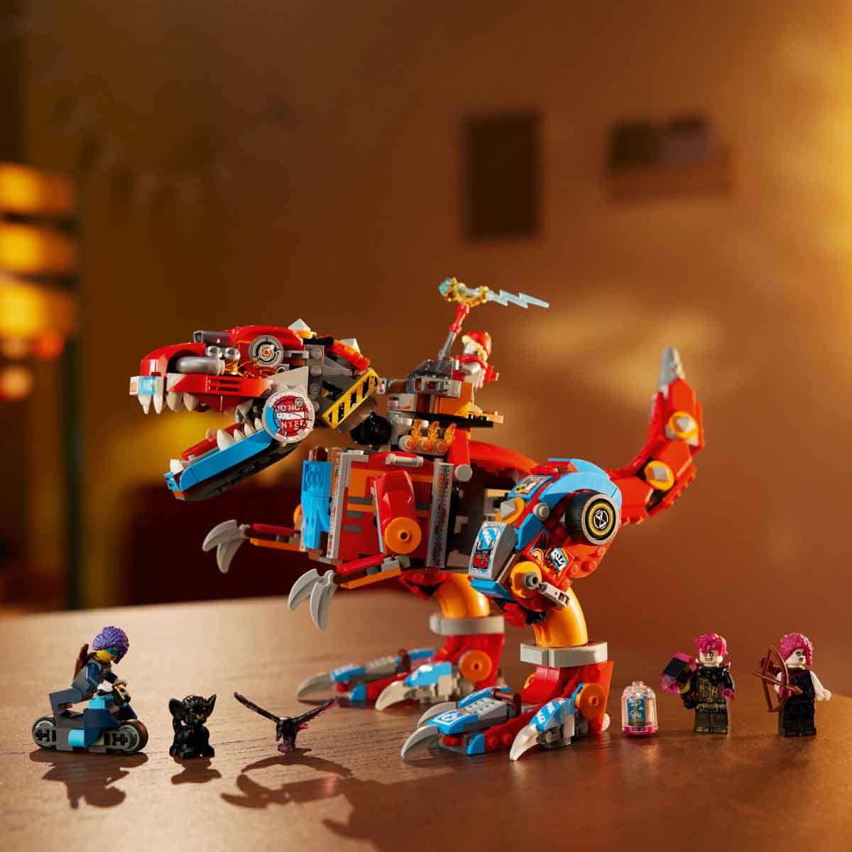 LEGO Dreamzzz 71484 Cooper's Robot Dinosaur C-Rex Set Unisex, 8-10 Years