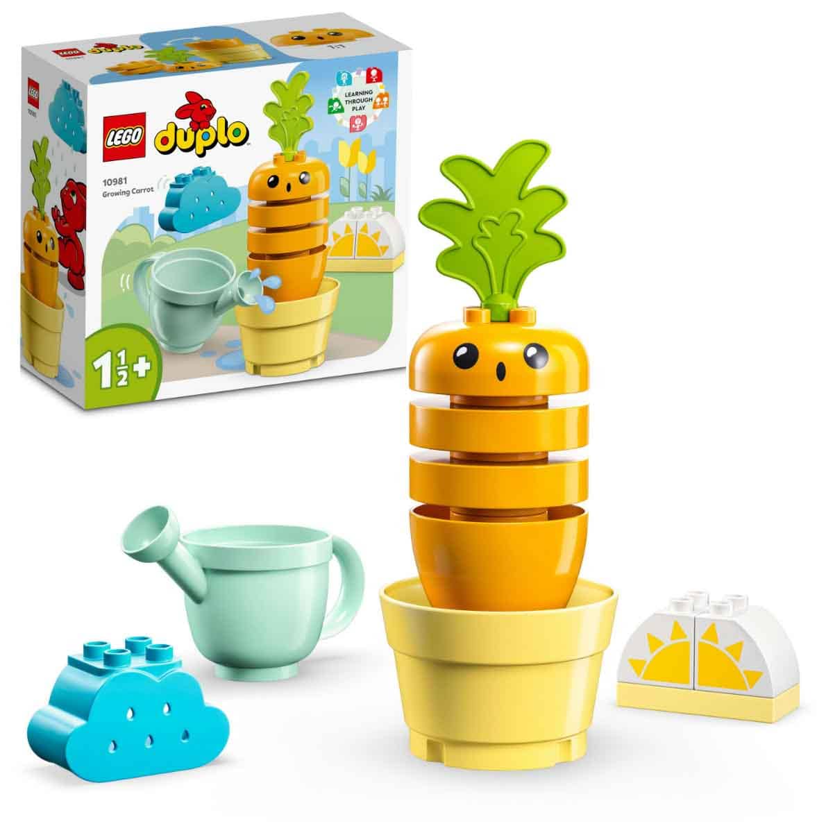 LEGO Duplo My First 10981 Growing Carrot Set Toddler, 0-2 Years