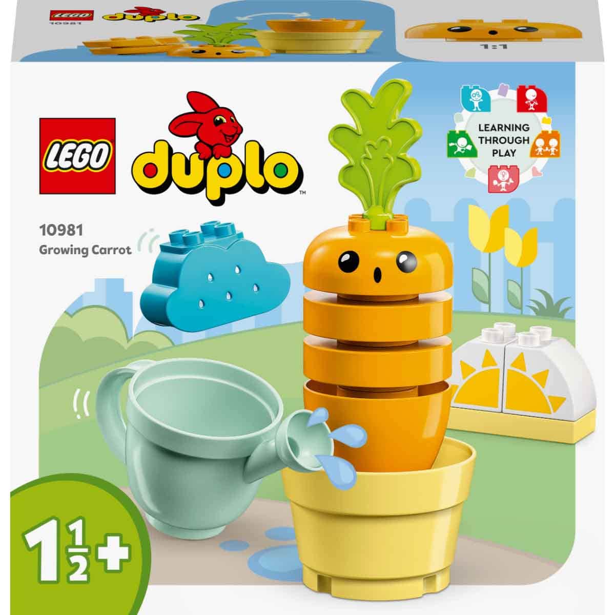 LEGO Duplo My First 10981 Growing Carrot Set Toddler, 0-2 Years