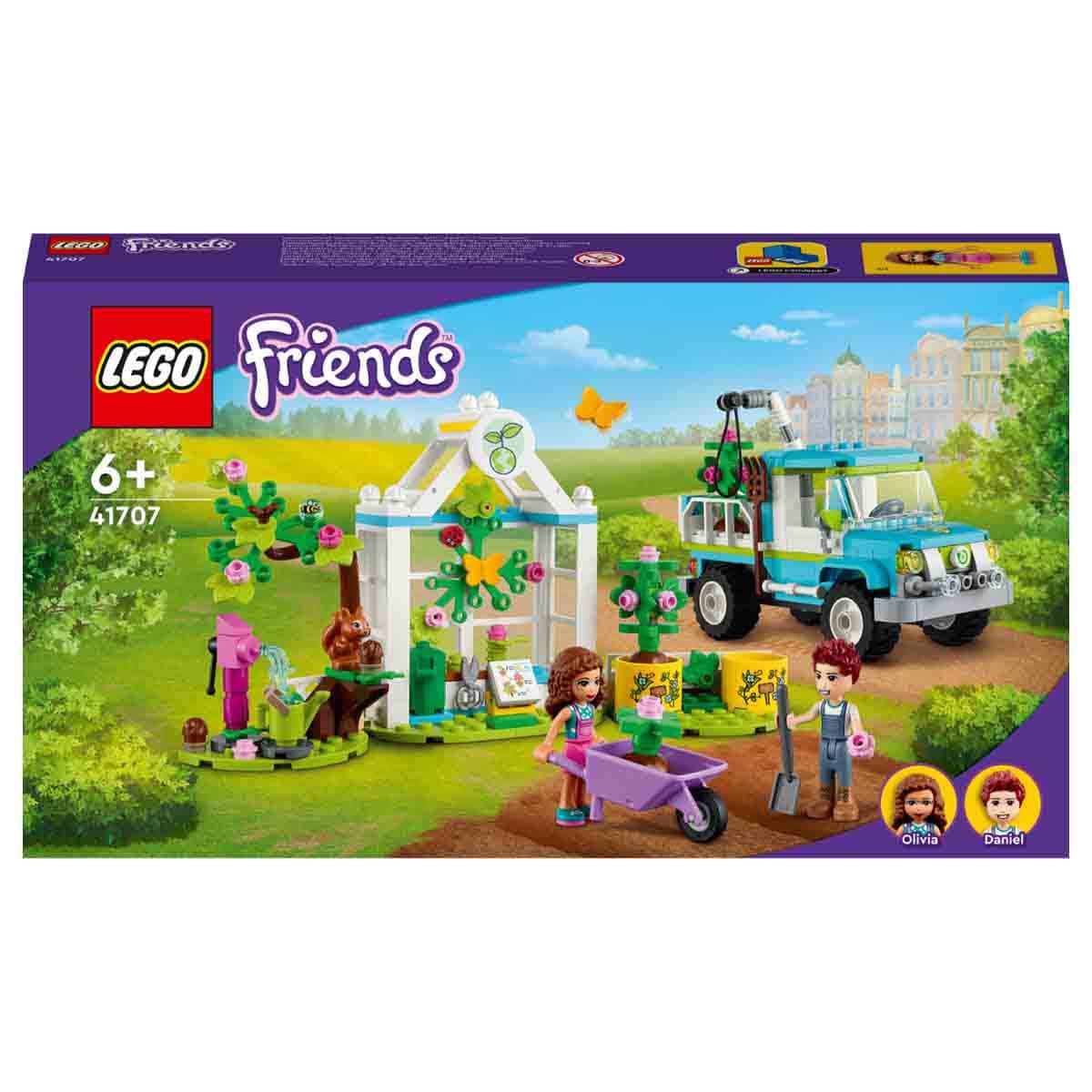 LEGO Friends 41707 Tree-Planting Vehicle Set Unisex, 5-7 Years