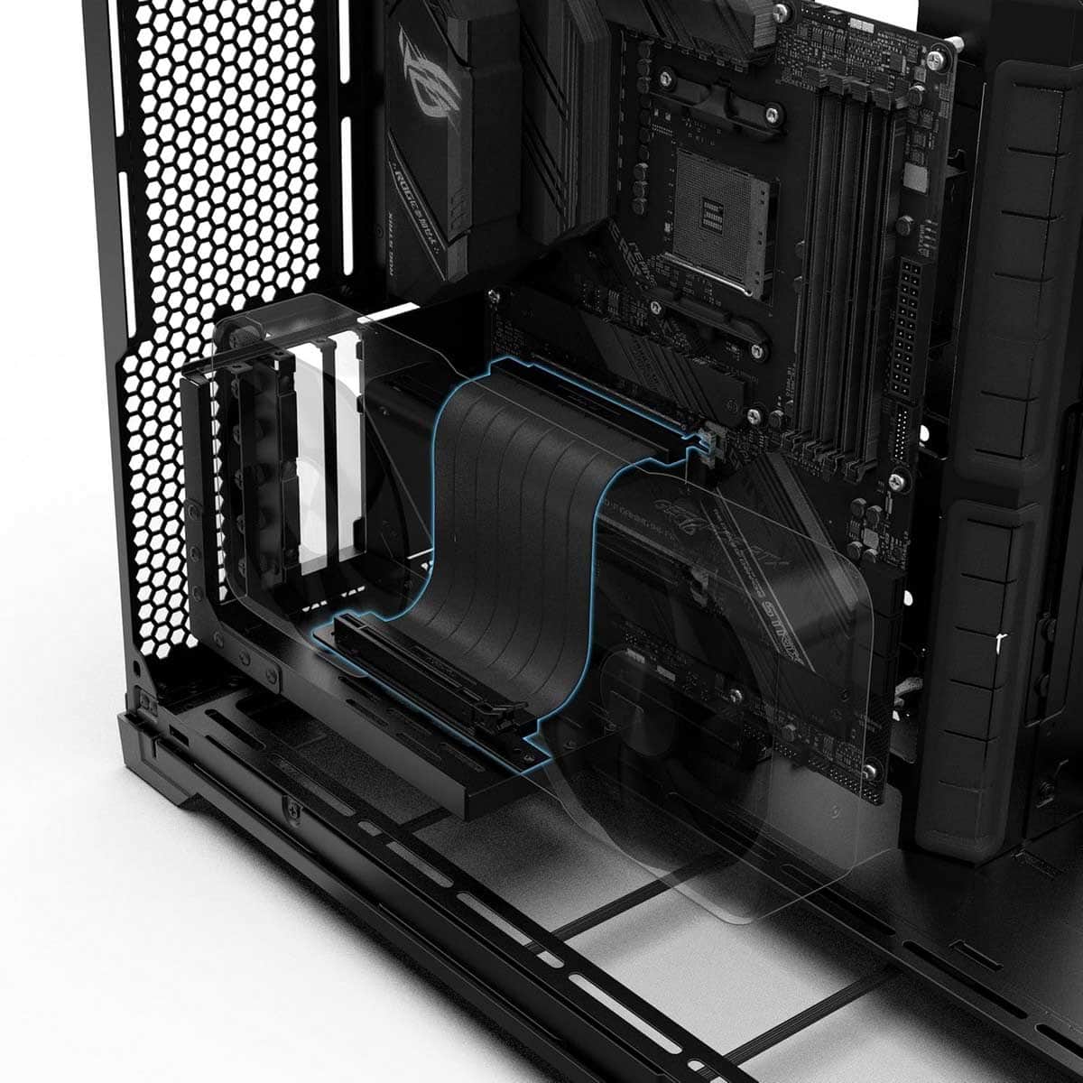 Lian Li Black 200mm PCIe 5.0 Riser Cable