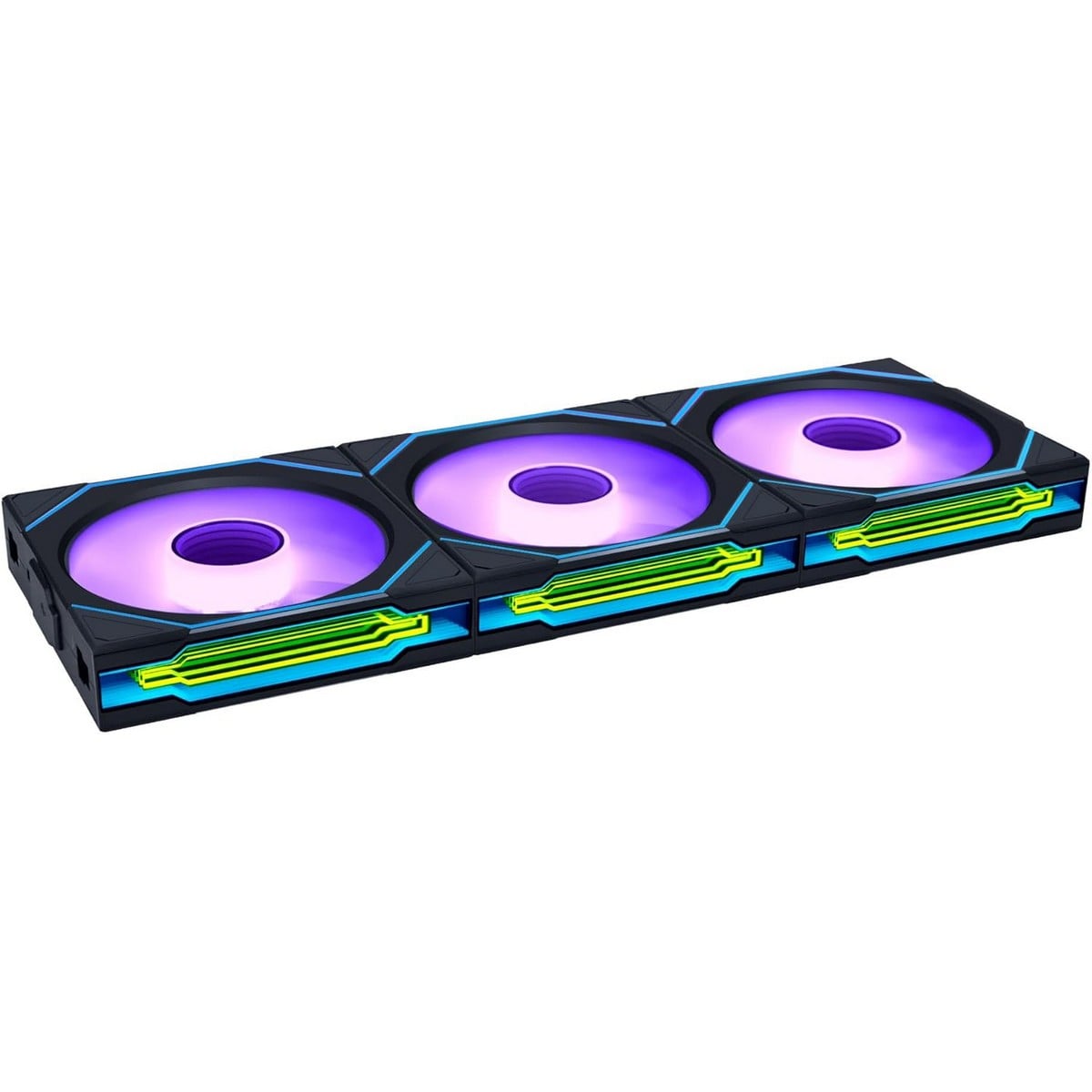 ليان لي طقم 3 مراوح Uni Fan SL-Infinity Wireless 120 مم مع وحدة تحكم