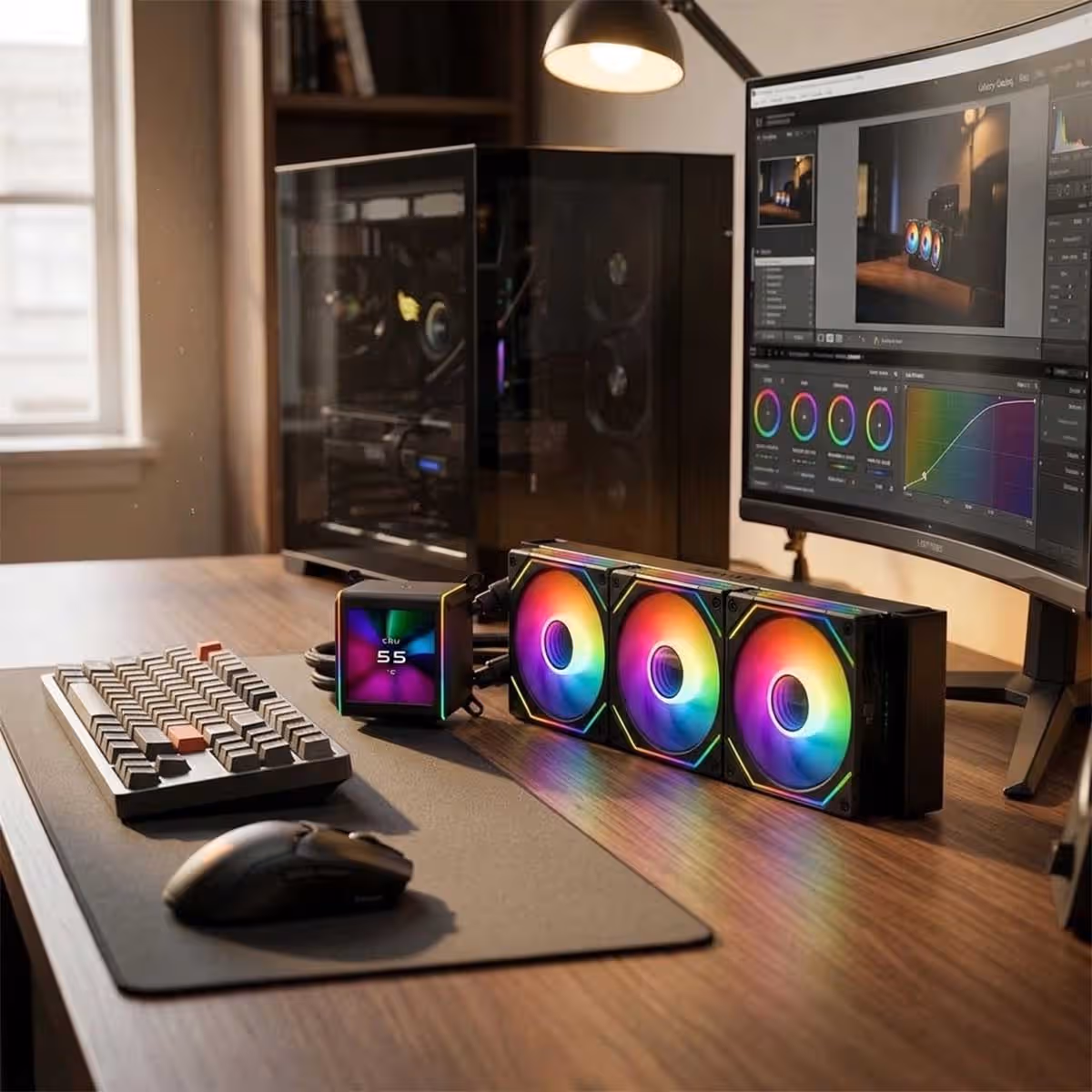 Lian Li Galahad II LCD SL-INF 360mm Liquid CPU Cooler