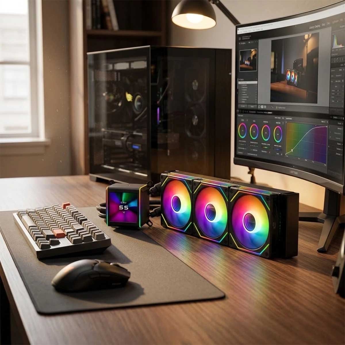 Lian Li Galahad II LCD SL-INF 360mm Liquid CPU Cooler