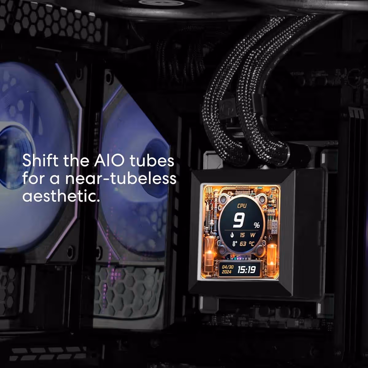 Lian Li Hydro-Shift LCD 360mm Liquid CPU Cooler