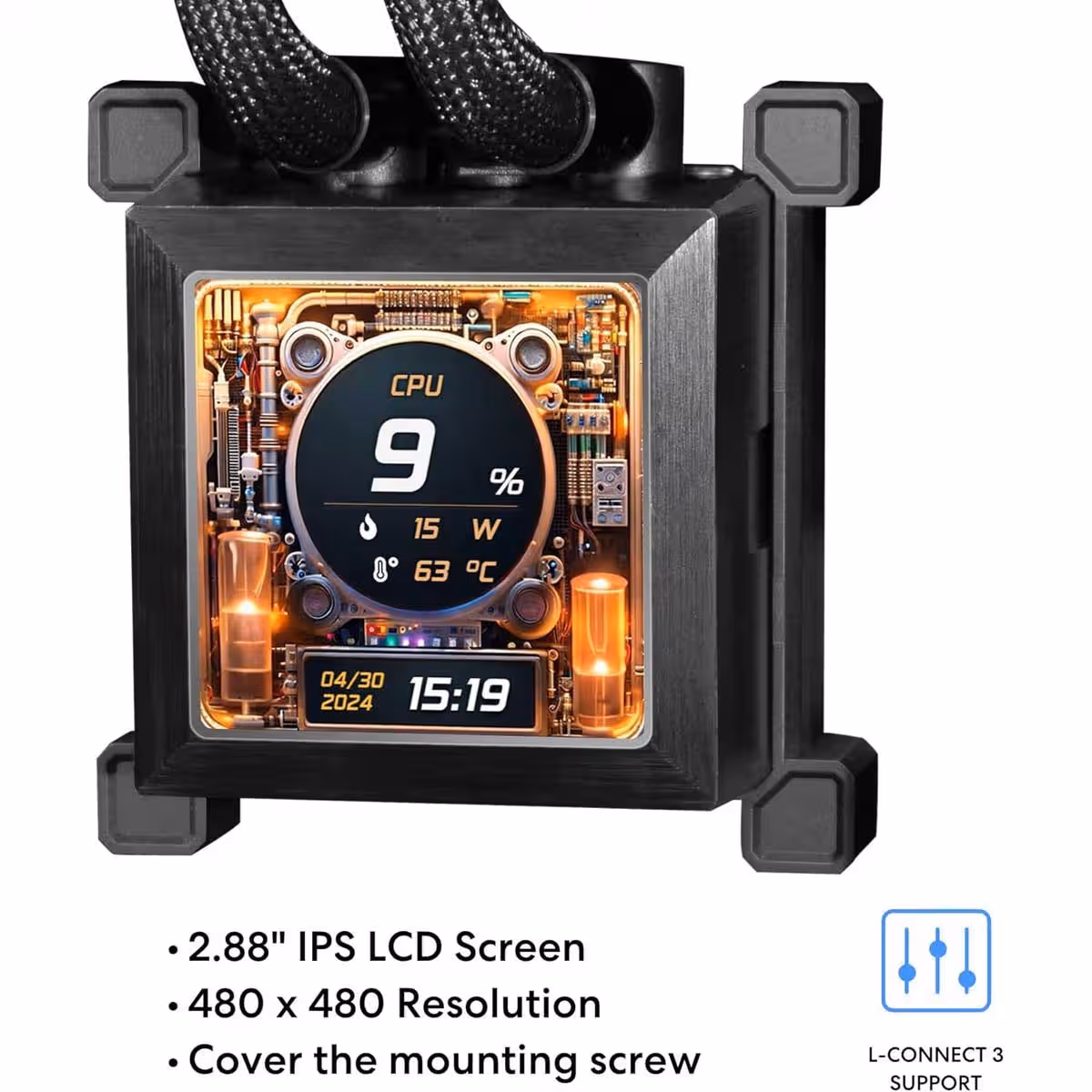 Lian Li Hydro-Shift LCD 360mm Liquid CPU Cooler