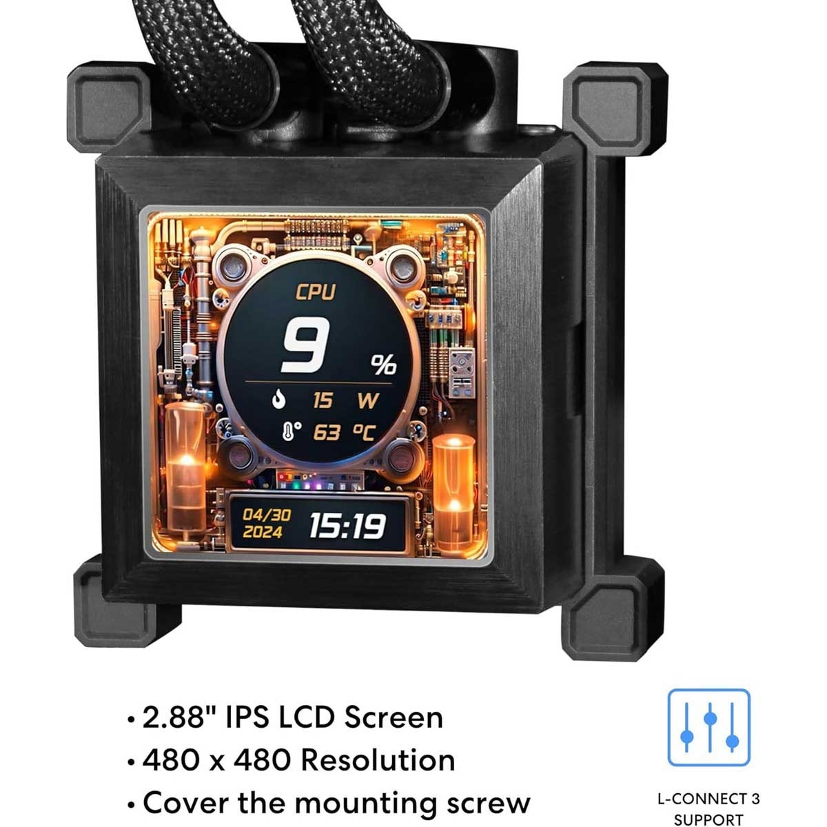 Lian Li Hydro-Shift LCD 360mm Liquid CPU Cooler