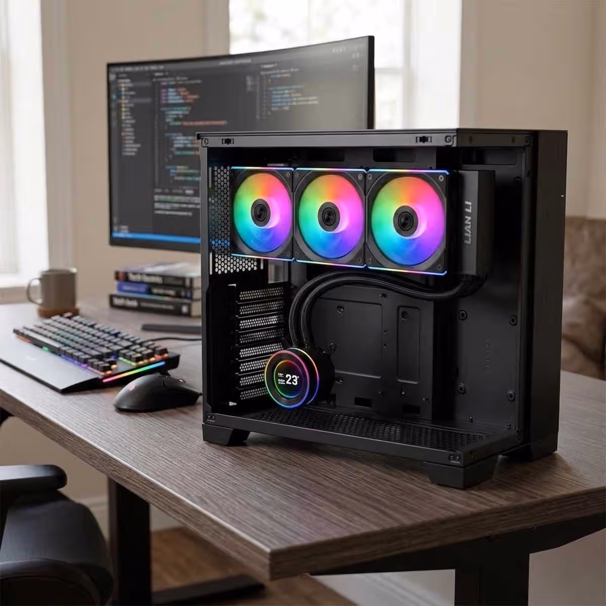 Lian Li Hydroshift II LCD-C 360R Liquid CPU Cooler