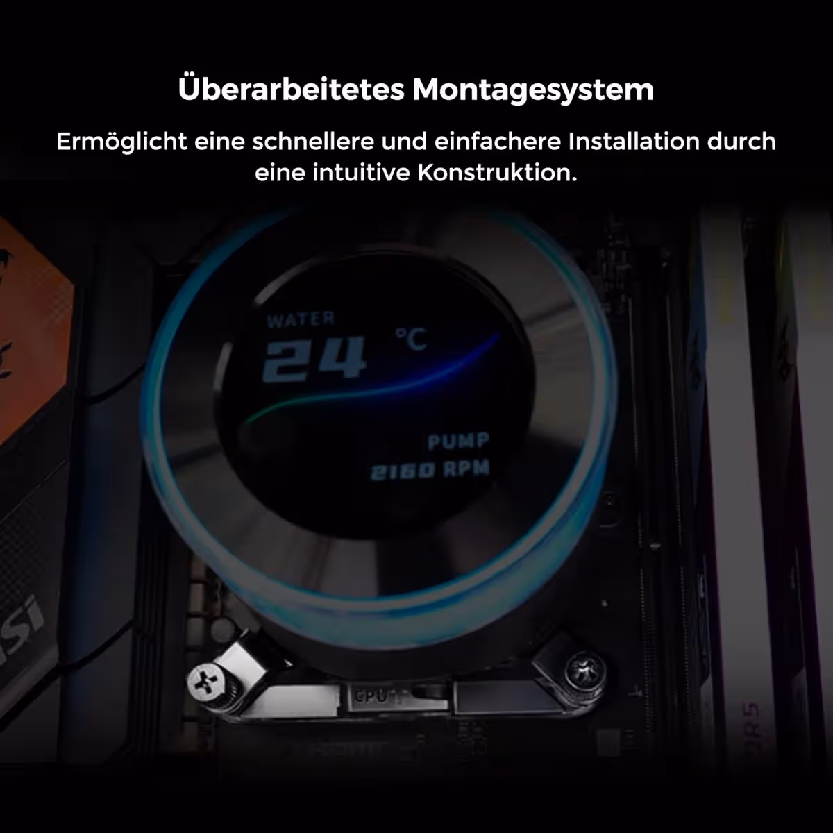 Lian Li Hydroshift II LCD-C 360R Liquid CPU Cooler