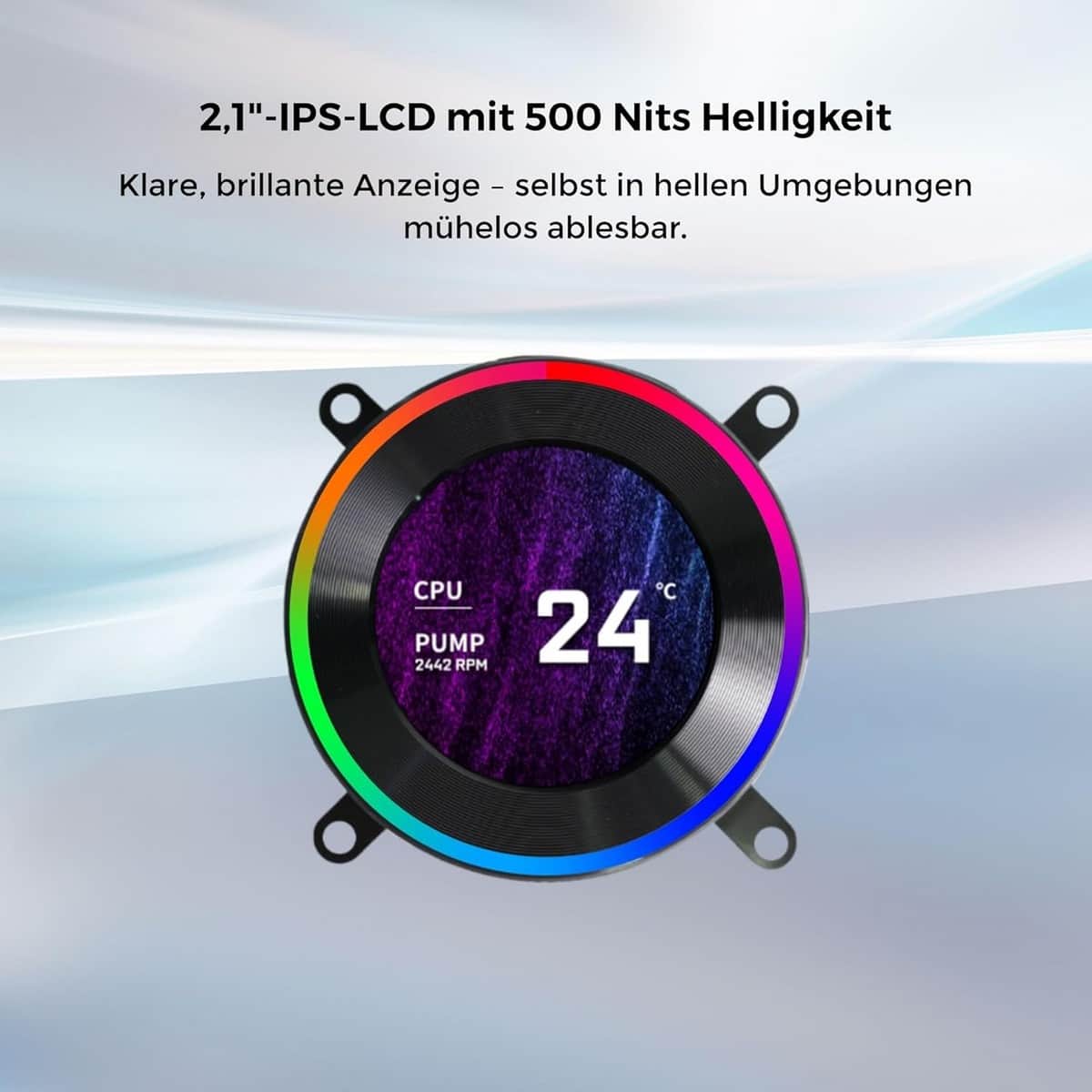 ليان لي Hydroshift II LCD-C 360TL TL Wireless Fans مبرد معالج سائل