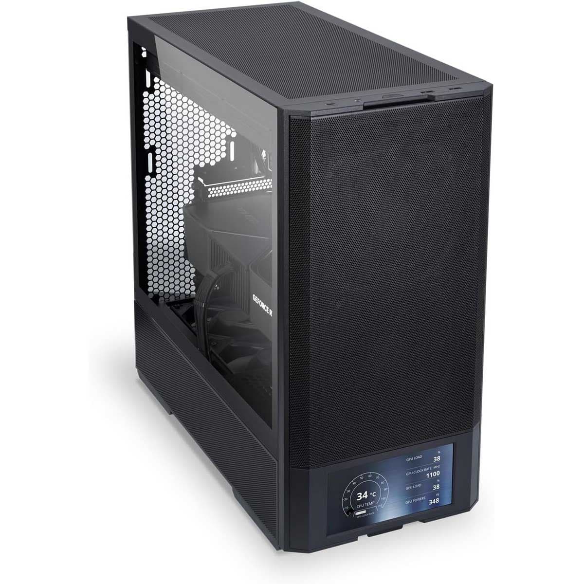 Lian Li Black Lancool 207 Digital Mid Tower Gaming PC Case