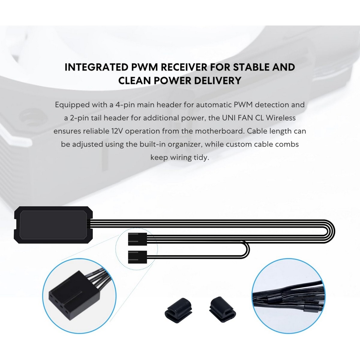 Lian Li Uni Fan CL Wireless 120mm Cooling Fan
