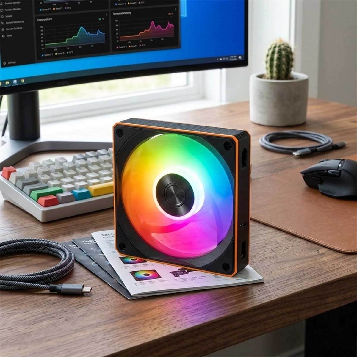Lian Li Uni Fan CL Wireless Reverse 120mm Cooling Fan