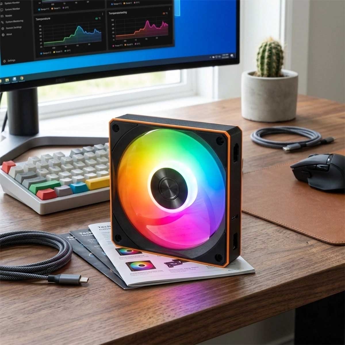 Lian Li Uni Fan CL Wireless Reverse 120mm Cooling Fan