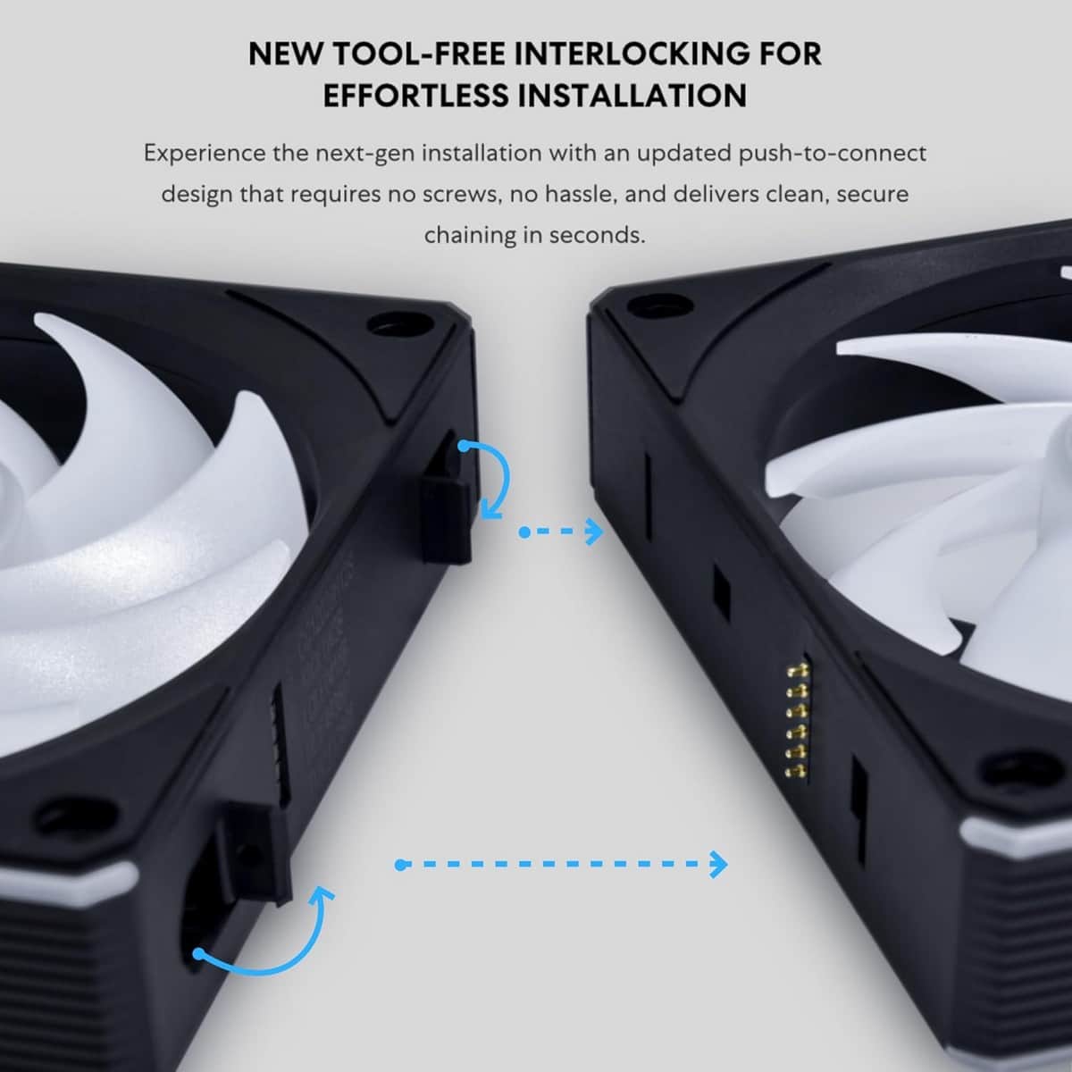 Lian Li Uni Fan CL Wireless Reverse 120mm Cooling Fan