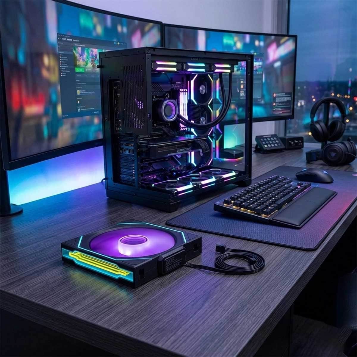 Lian Li Uni Fan SL-Infinity Wireless REV 120mm Cooling Fan