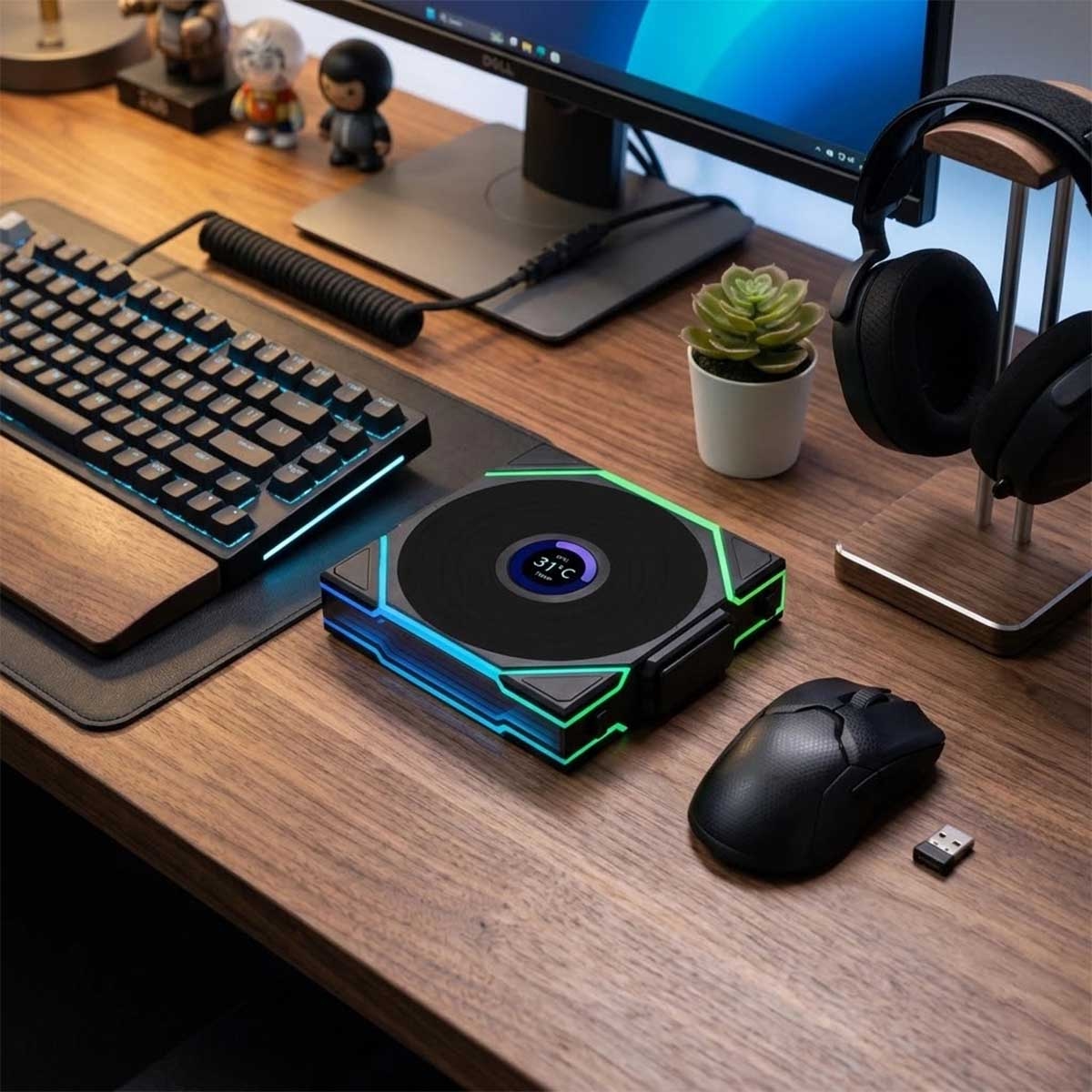 Lian Li Uni Fan TL-LCD Wireless Reverse 120mm Cooling Fan