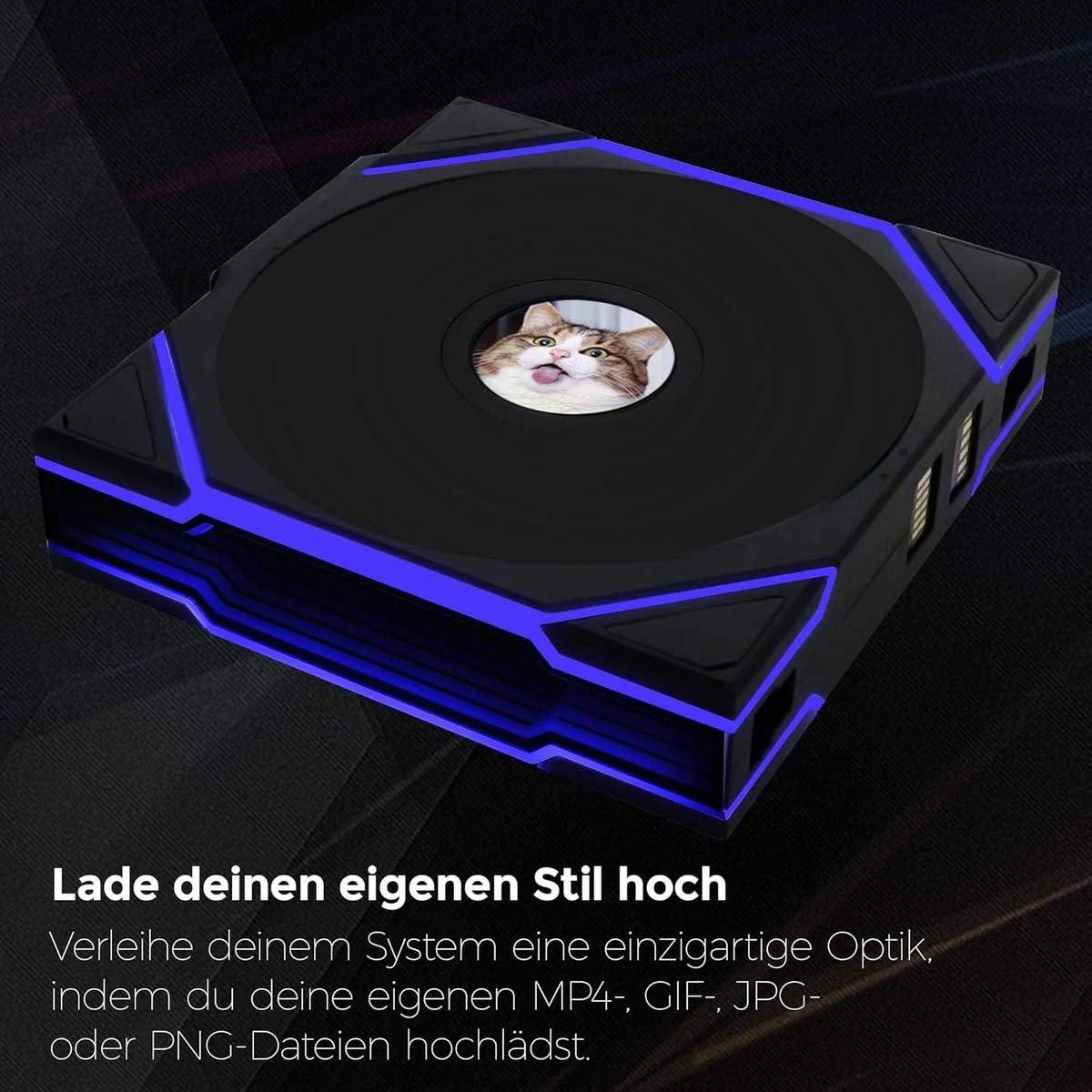 Lian Li Uni Fan TL-LCD Wireless Reverse 120mm Cooling Fan
