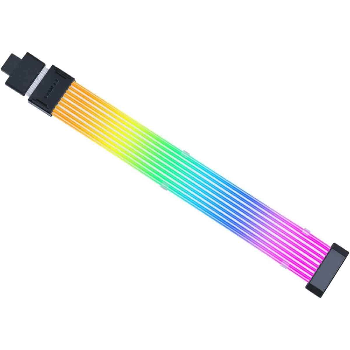ليان لي كابل تمديد بطاقة رسومات ARGB لاسلكي Strimer مقاس 16-8