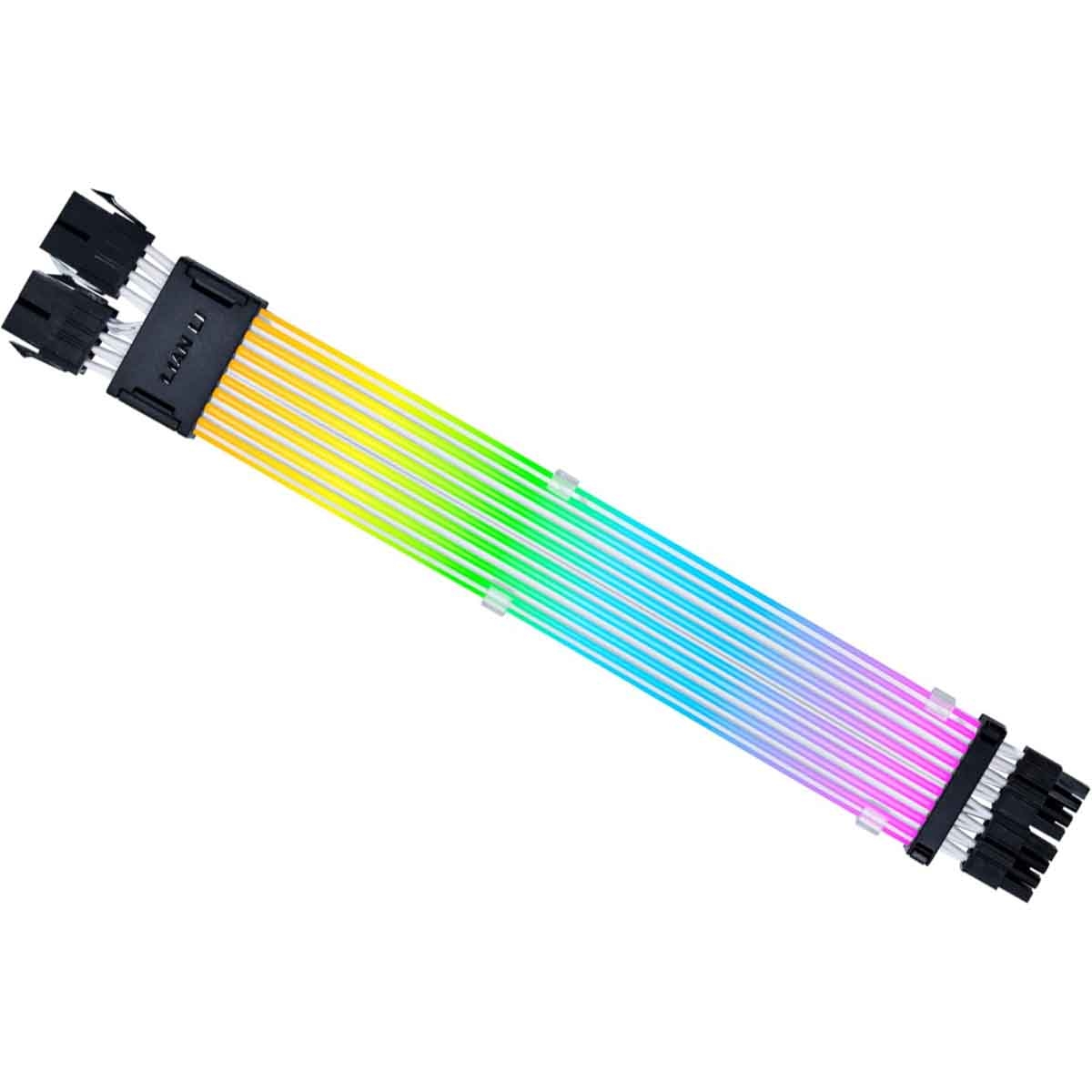 ليان لي كابل تمديد طاقة GPU RGB لاسلكي Strimer مقاس 8 Pin