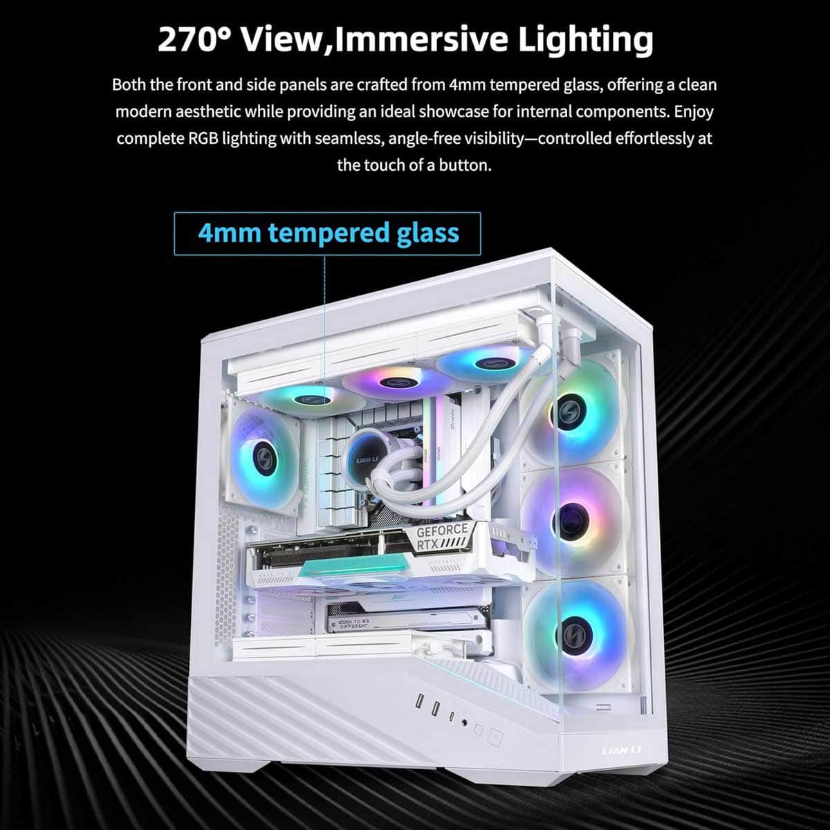 Lian Li 120mm V100 Gaming PC Case