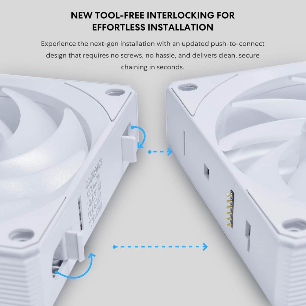 Lian Li 3-Piece Uni Fan CL 120mm Wireless Cooling Fan Set with Controller