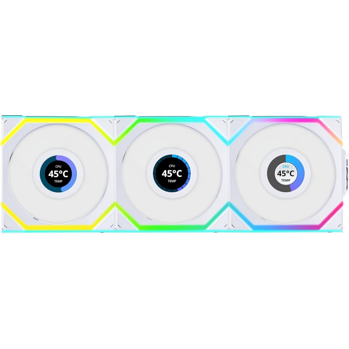 Lian Li 3-Piece Uni Fan SL Wireless LCD 120mm Cooling Fan Set