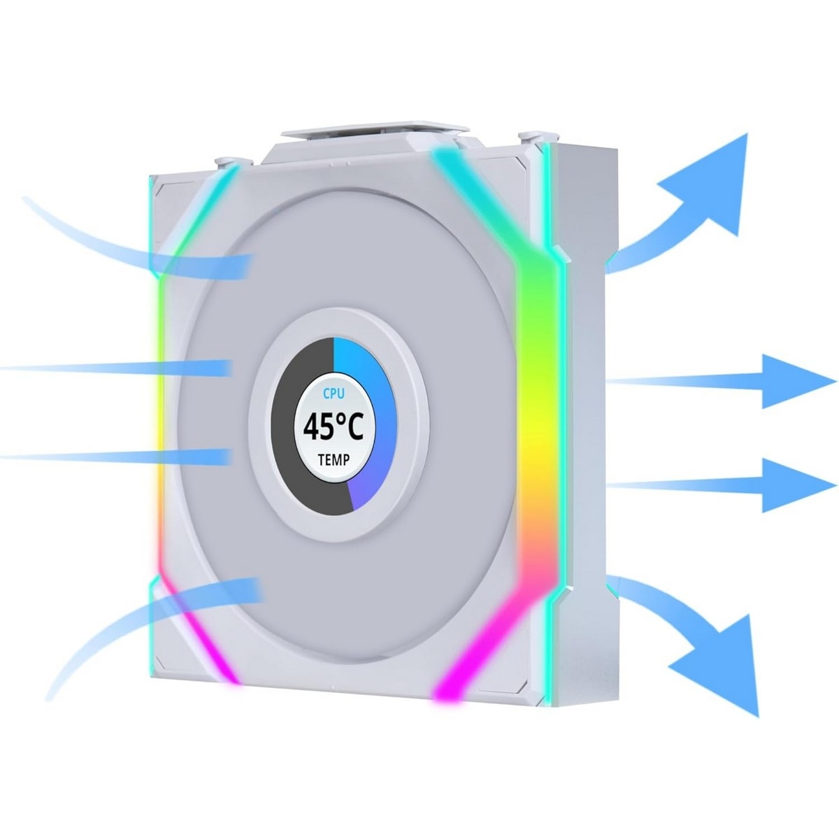 Lian Li 3-Piece Uni Fan SL Wireless LCD 120mm Cooling Fan Set