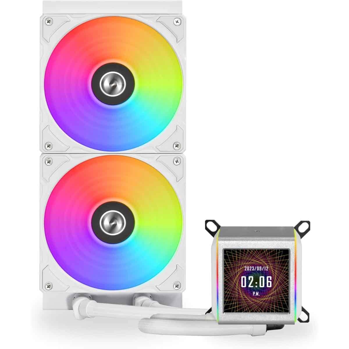 Lian Li White Galahad II LCD ARGB 280mm CPU Liquid Cooler