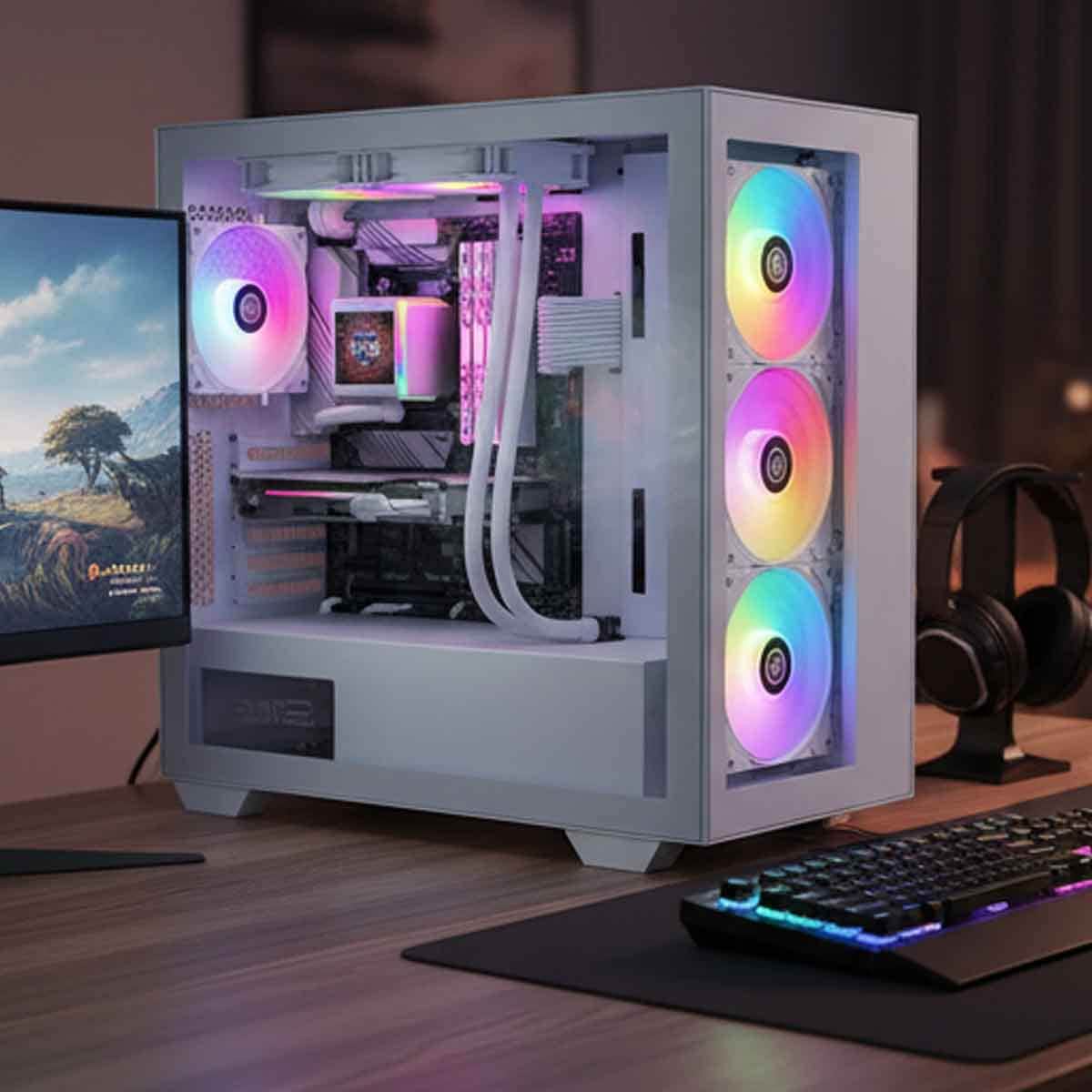 Lian Li White Galahad II LCD ARGB 280mm CPU Liquid Cooler