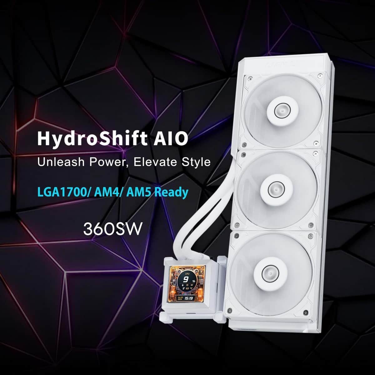 Lian Li Hydro-Shift LCD 360mm Liquid CPU Cooler