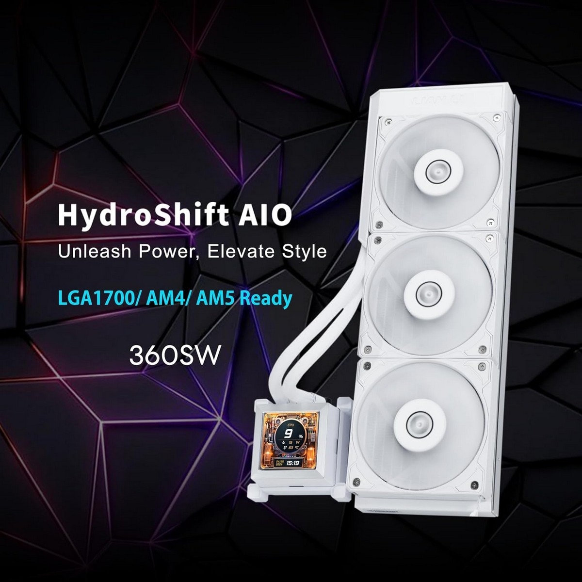 Lian Li Hydro-Shift LCD 360mm Liquid CPU Cooler