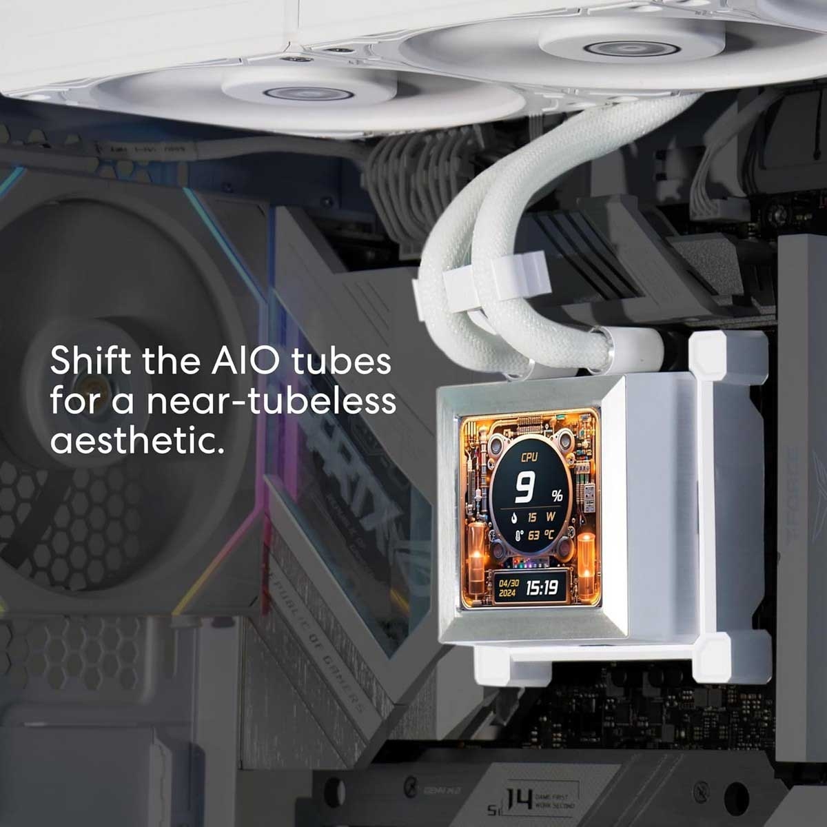 Lian Li Hydro-Shift LCD 360mm Liquid CPU Cooler