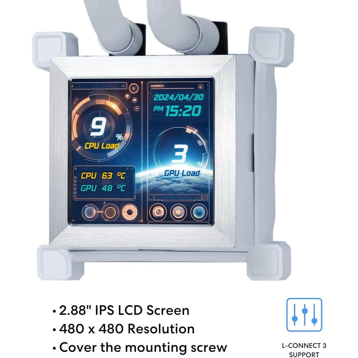 Lian Li Hydro-Shift LCD 360mm Liquid CPU Cooler
