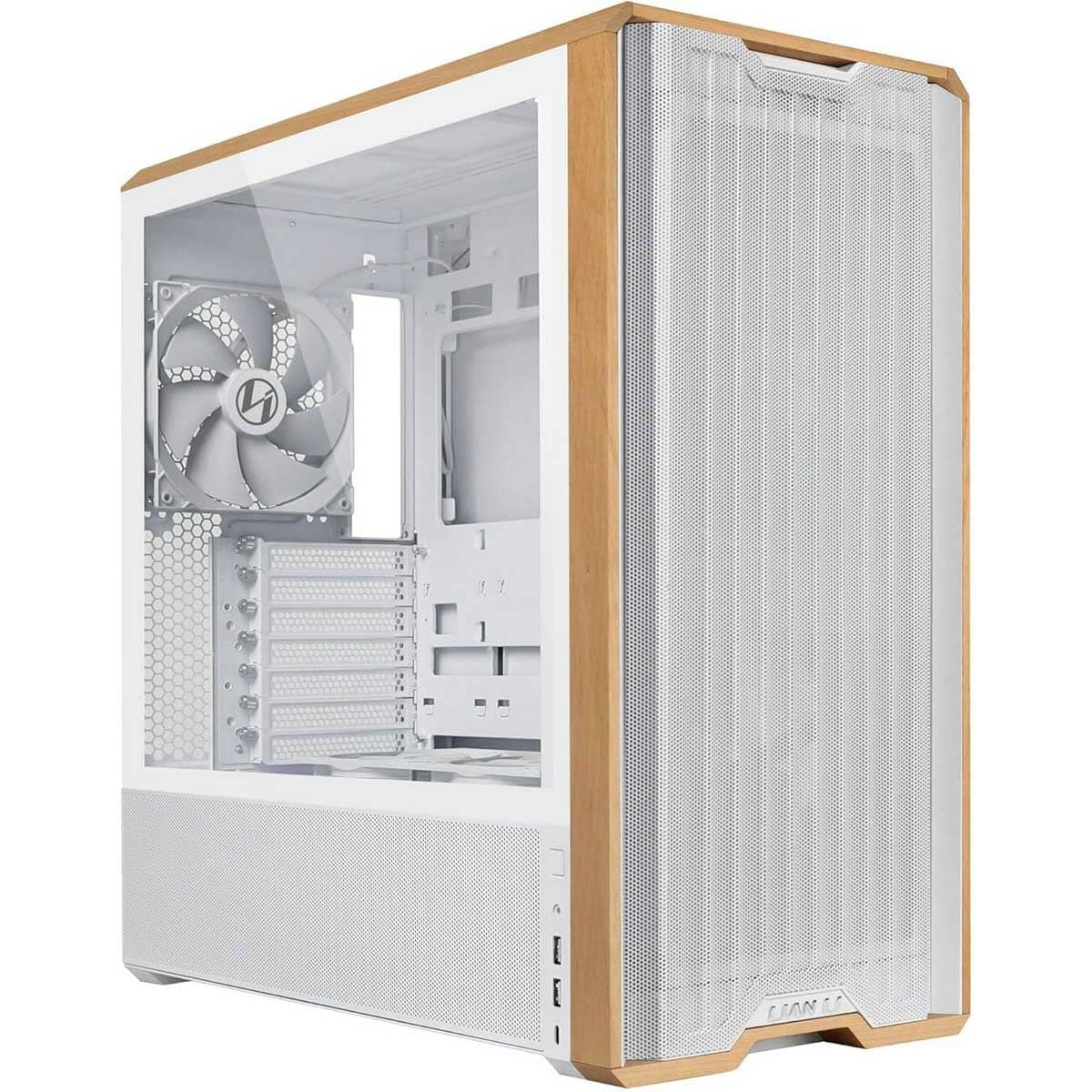 Lian Li White Lancool 217 Mid Tower Gaming PC Case