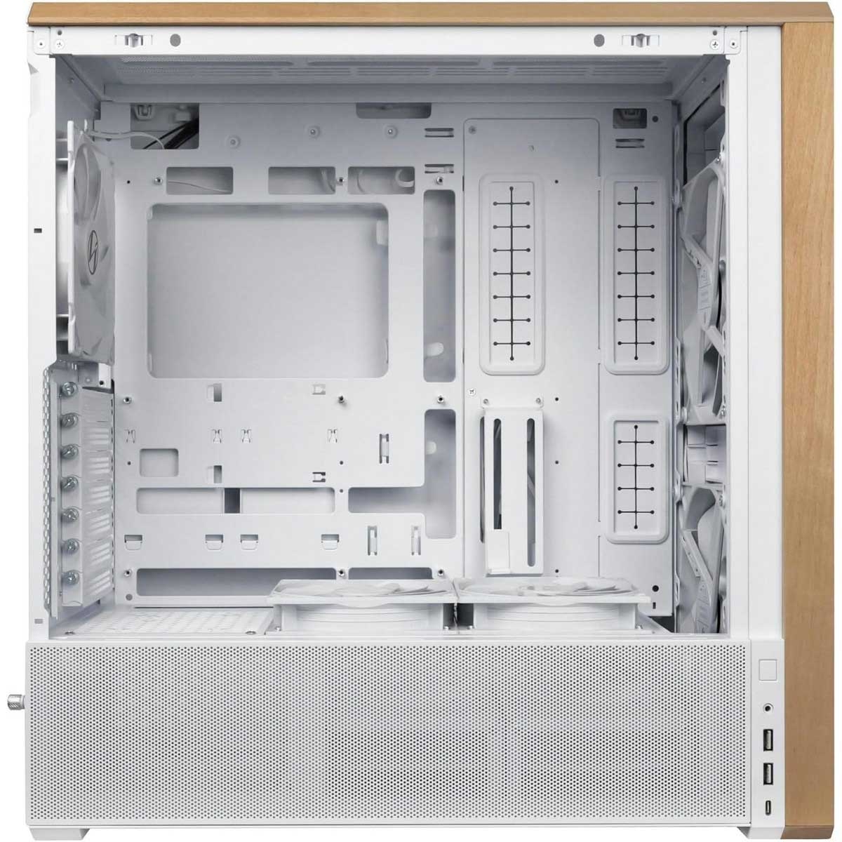 Lian Li White Lancool 217 Mid Tower Gaming PC Case