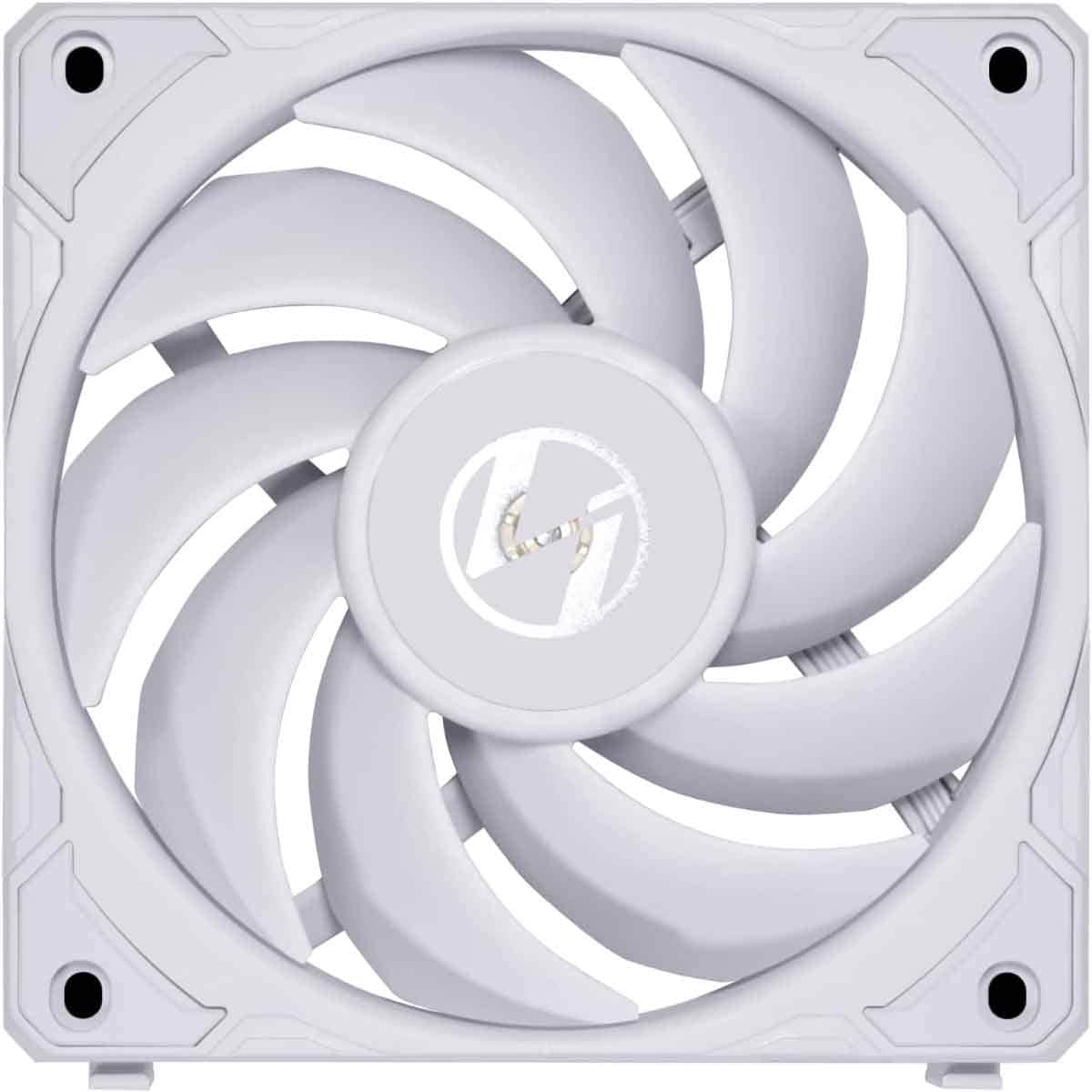 ليان لي مروحة تبريد PWM بسرعة 2600RPM مقاس 120mm بيضاء