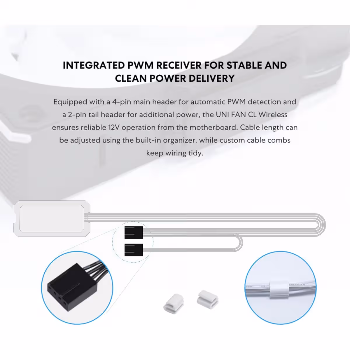Lian Li Uni Fan CL Wireless 120mm Cooling Fan