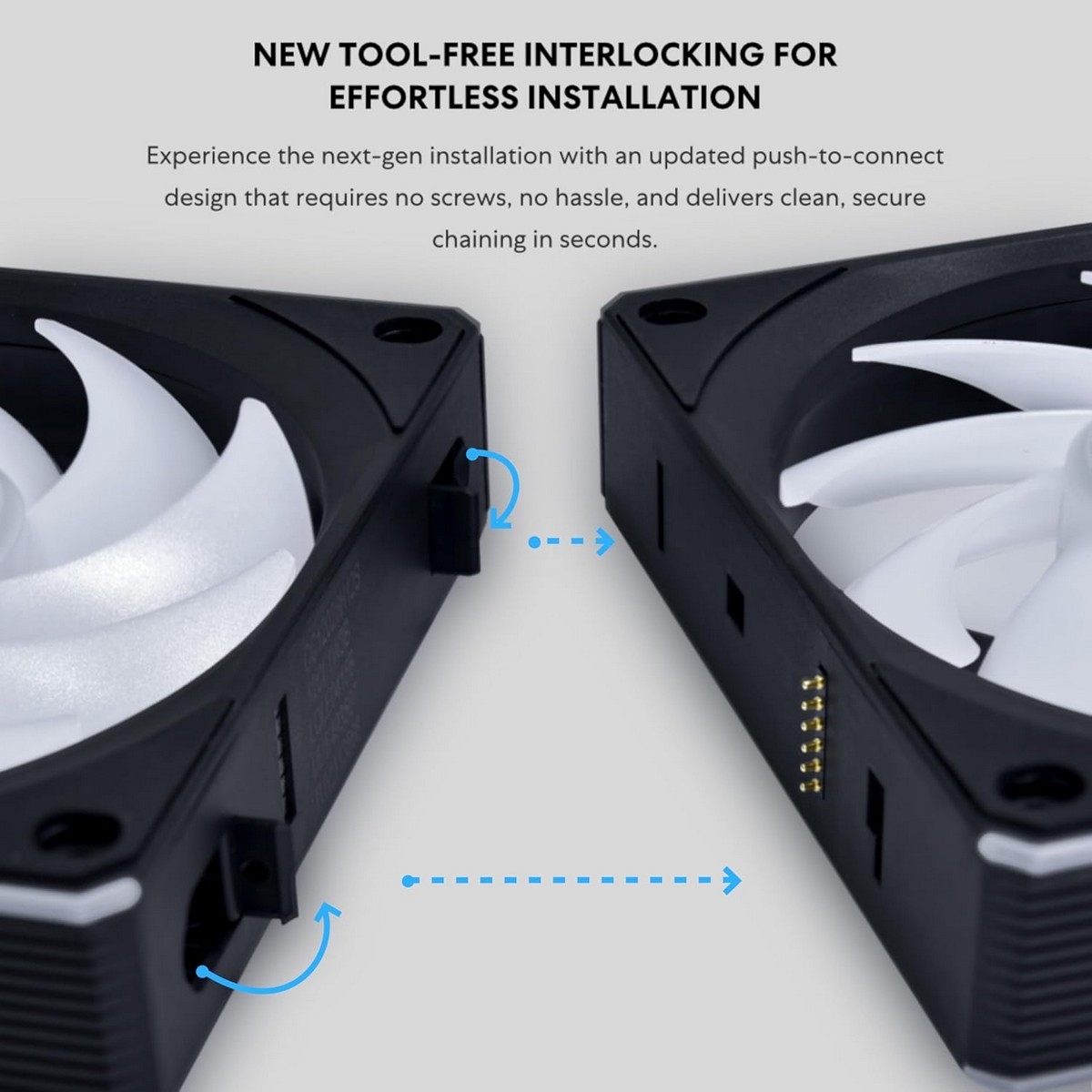 Lian Li Uni Fan CL Wireless Reverse 120mm Cooling Fan