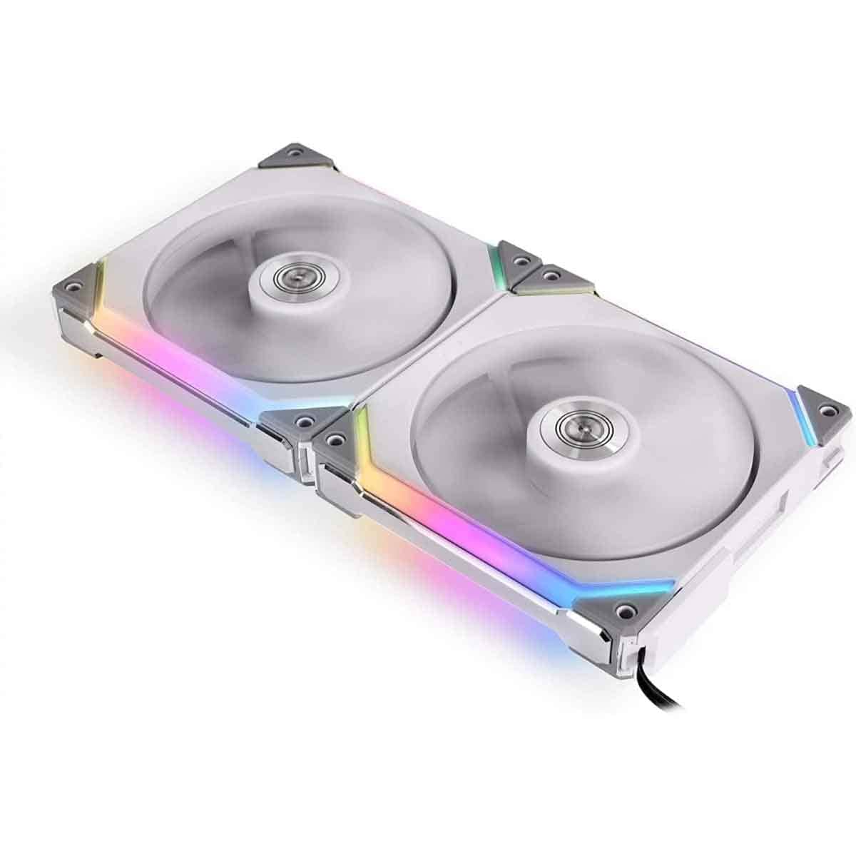 Lian Li White UNI Fan SL140 Dual Pack Liquid Cooler