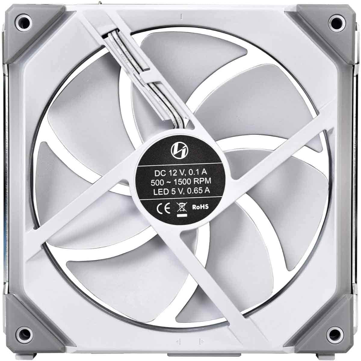 Lian Li White UNI Fan SL140 Dual Pack Liquid Cooler
