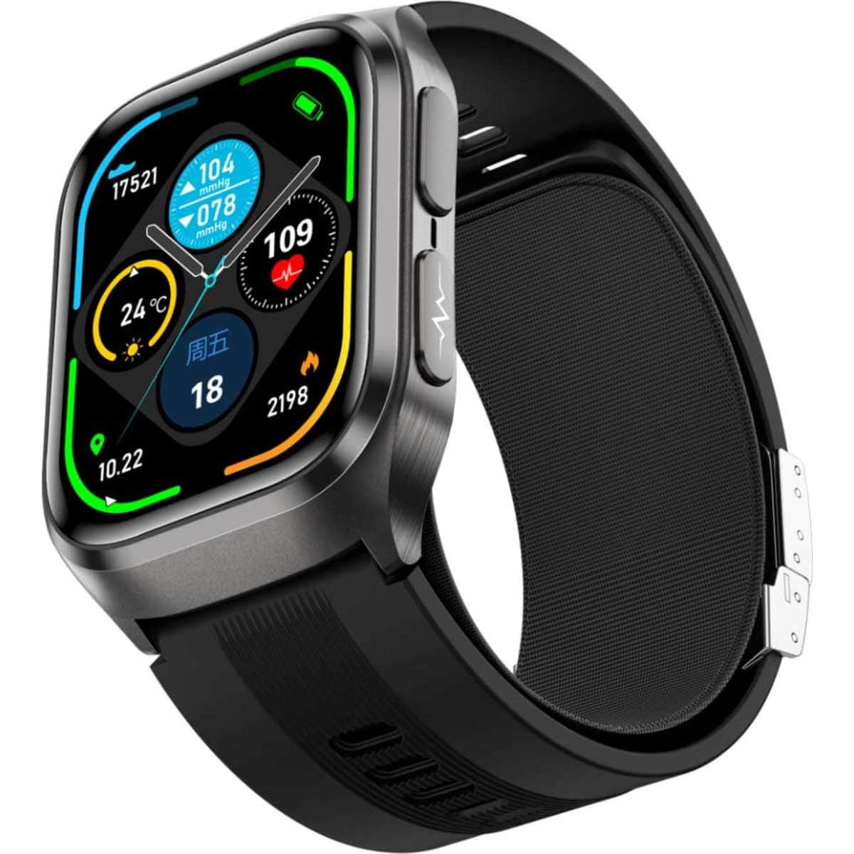 Libro Black LIB-V88 AMOLED Smartwatch