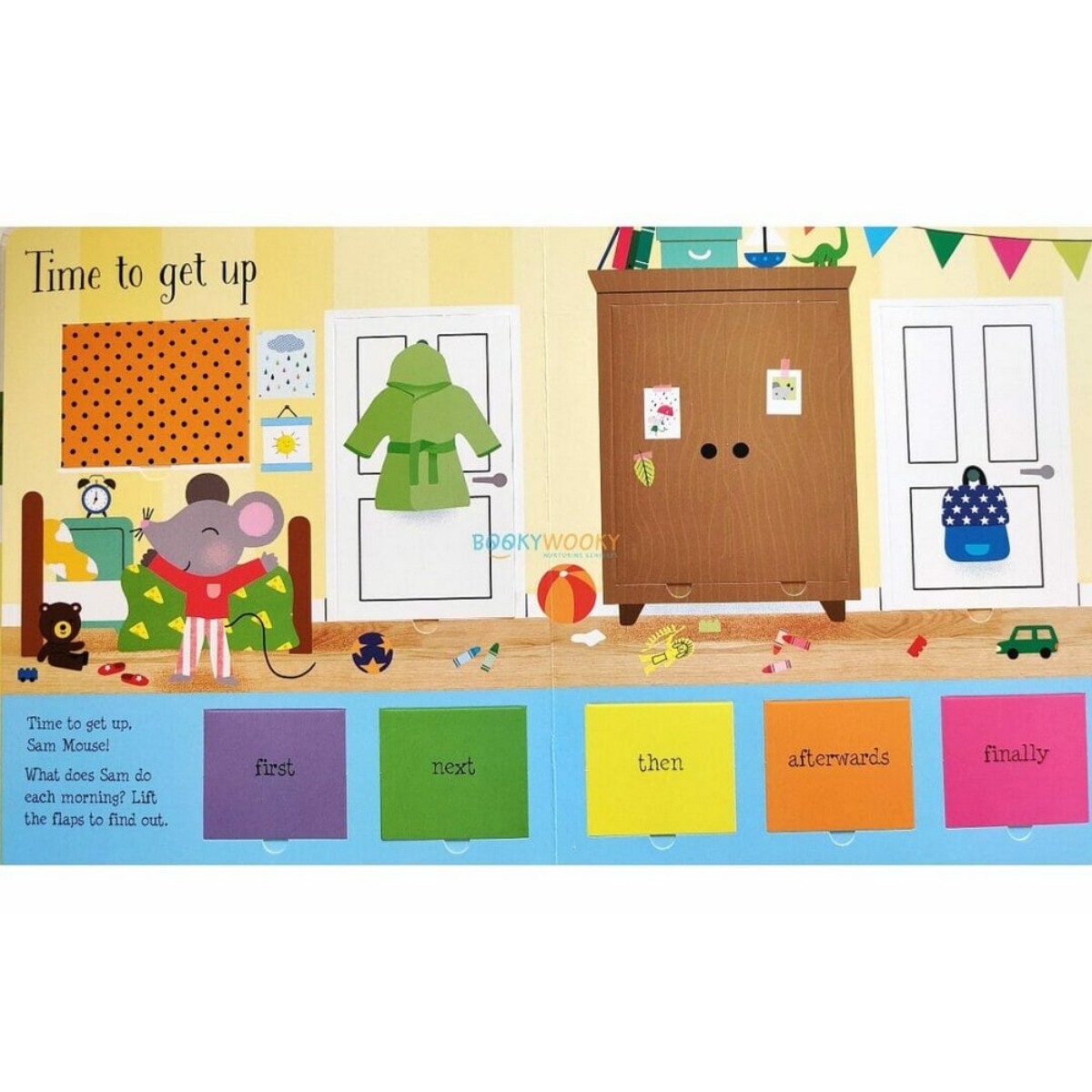 Lift-The-Flap My Day by Holly Bathie - 31 May 2018