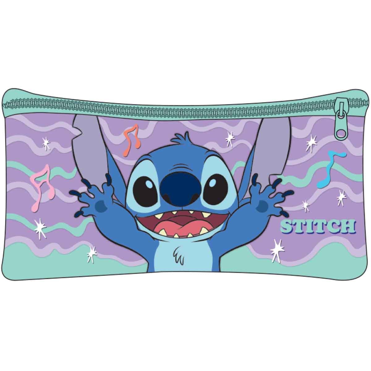 ليليو & ستيتش مجموعة حقيبة ترولي 5 في 1 مقاس 16 انش مع صندوق غداء وزجاجة ومقلمة وحقيبة غداء