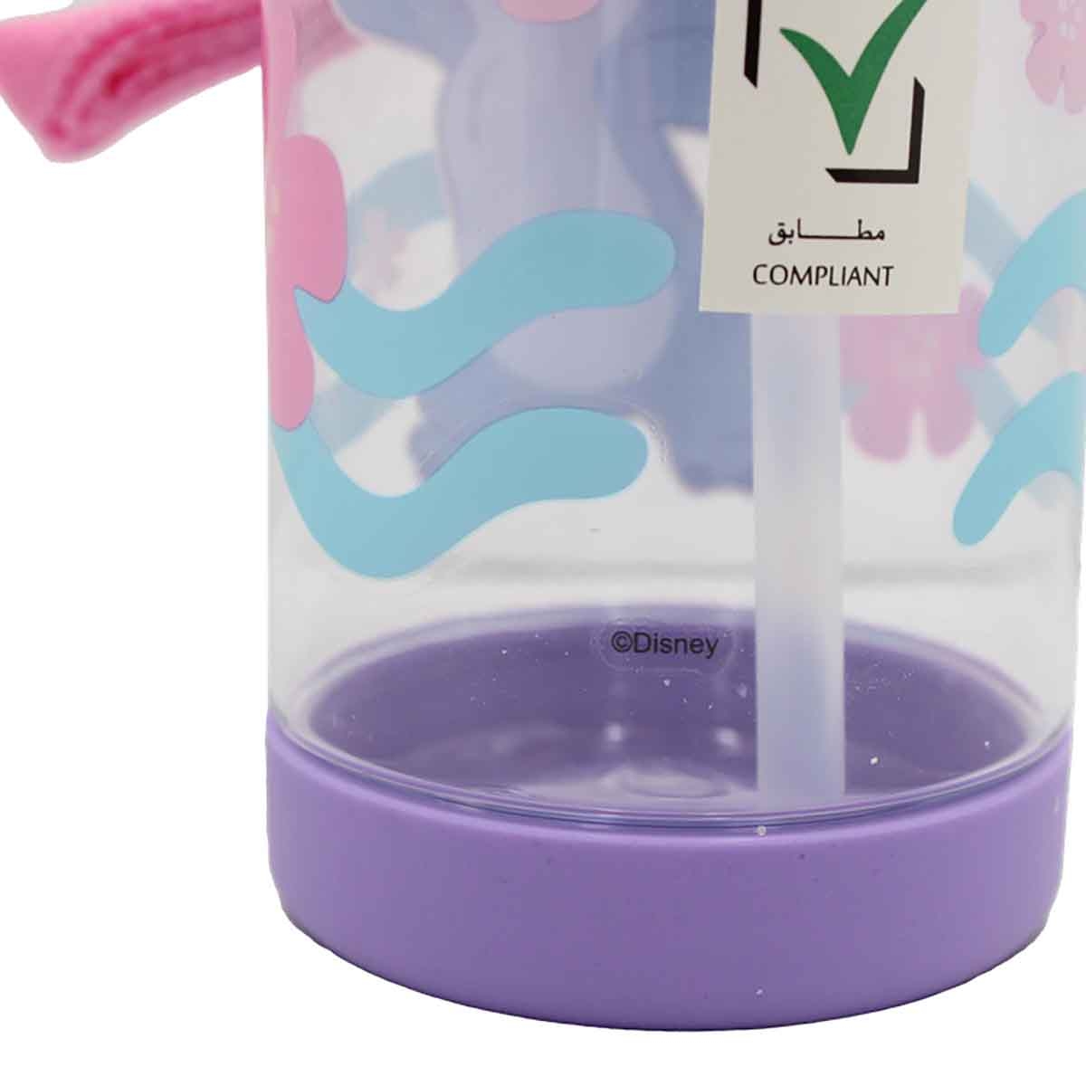 ليليو & ستيتش زجاجة ماء مربعة فاخرة مضادة للتسرب سعة 500 مل