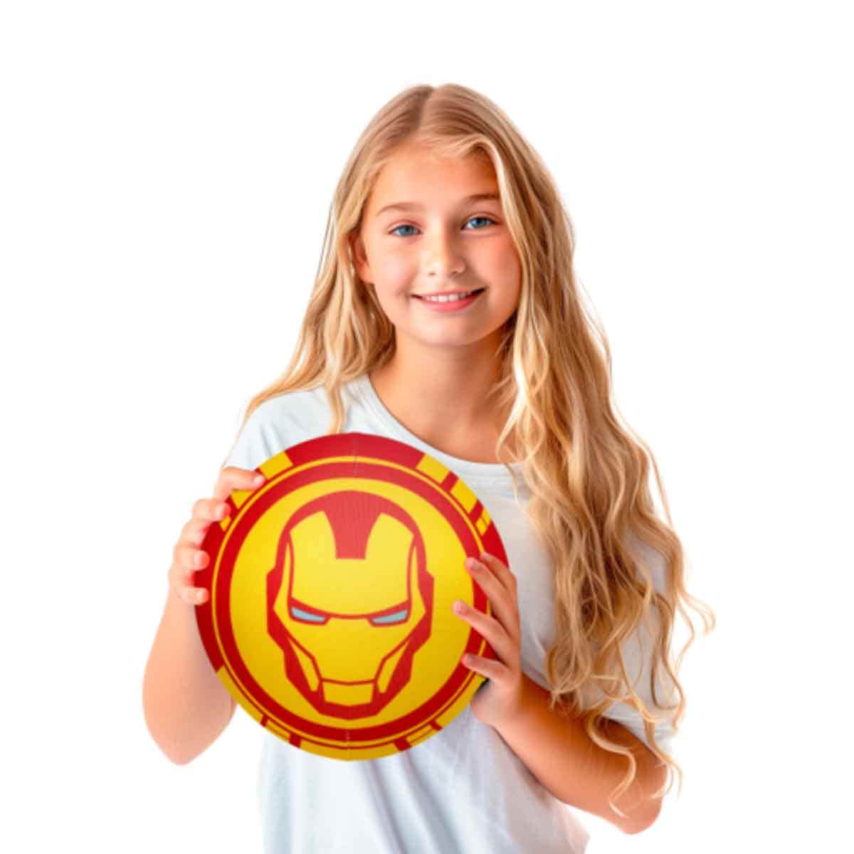 Lit'L Biggi Bouncer Iron-Man Inflatable Ball Unisex, 3-4 Years