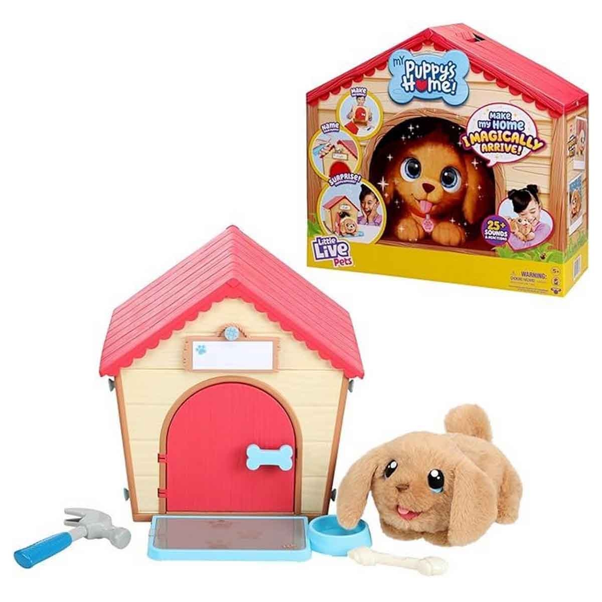Little Live Pets My Puppy's Home Interactive Plush Playset Unisex, 5-7 Years