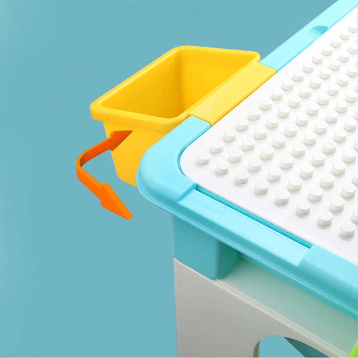 Little Story 3 in 1 Activity Table with Blocks Unisex, 3-4 Years